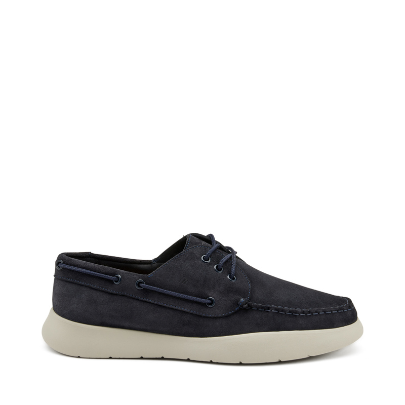 Casual suede boat shoes - S / S 2024 | Man's Collection | Frau Shoes | Official Online Shop