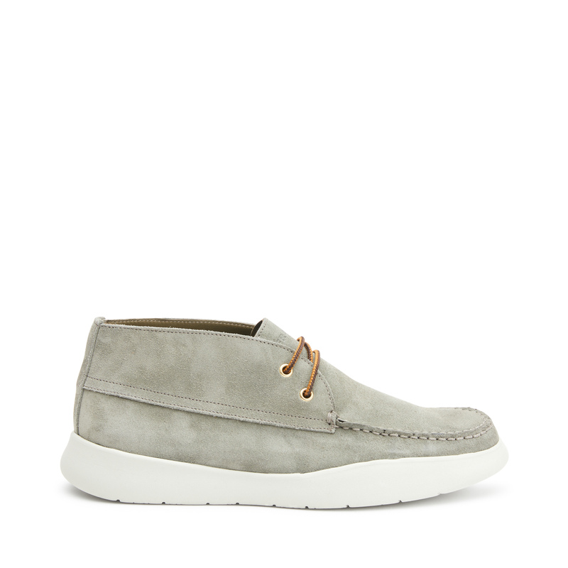 Casual suede lace-up ankle boots - Boat Shoes | Frau Shoes | Official Online Shop