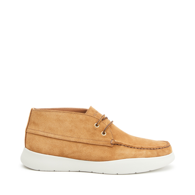 Casual suede lace-up ankle boots - S / S 2023 | Man's Collection | Frau Shoes | Official Online Shop