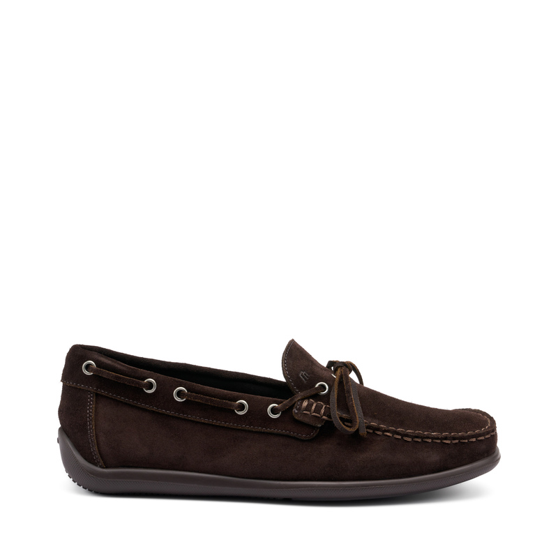 Casual Mokassin Sail aus Veloursleder | Frau Shoes | Official Online Shop