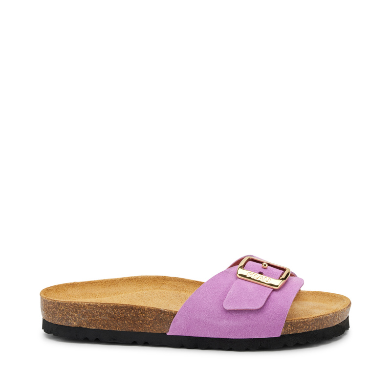 Ciabatta a fascia in pelle scamosciata - L'estate ai tuoi piedi | Frau Shoes | Official Online Shop