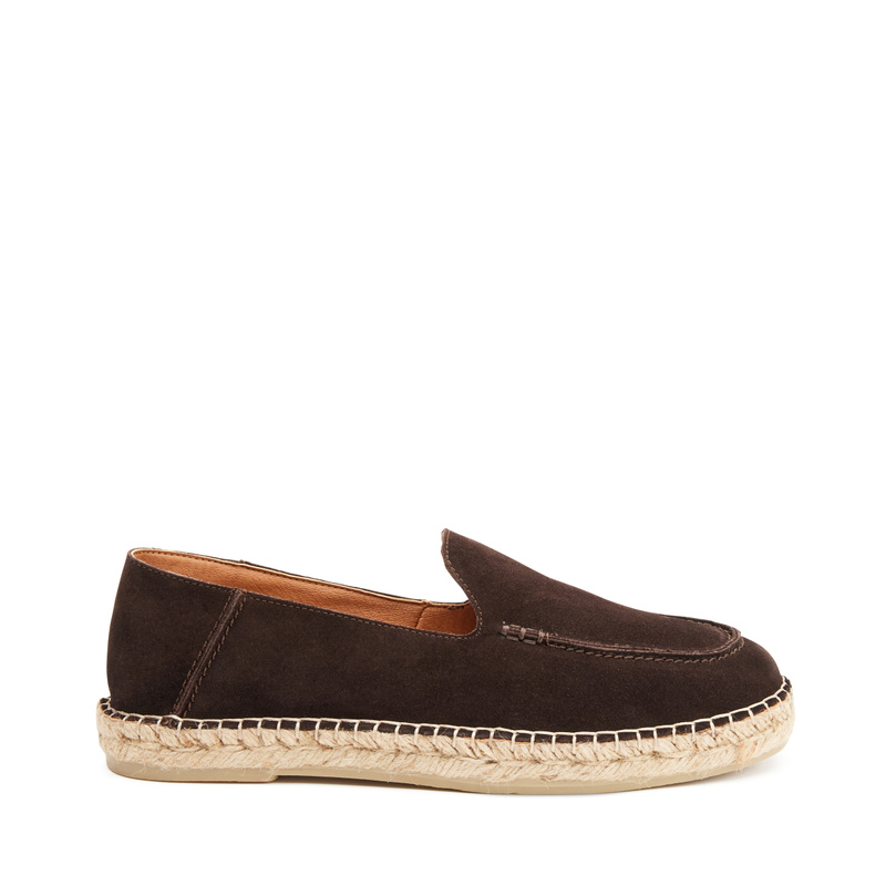 Suede espadrilles with stitching - Summer Vibes | Frau Shoes | Official Online Shop