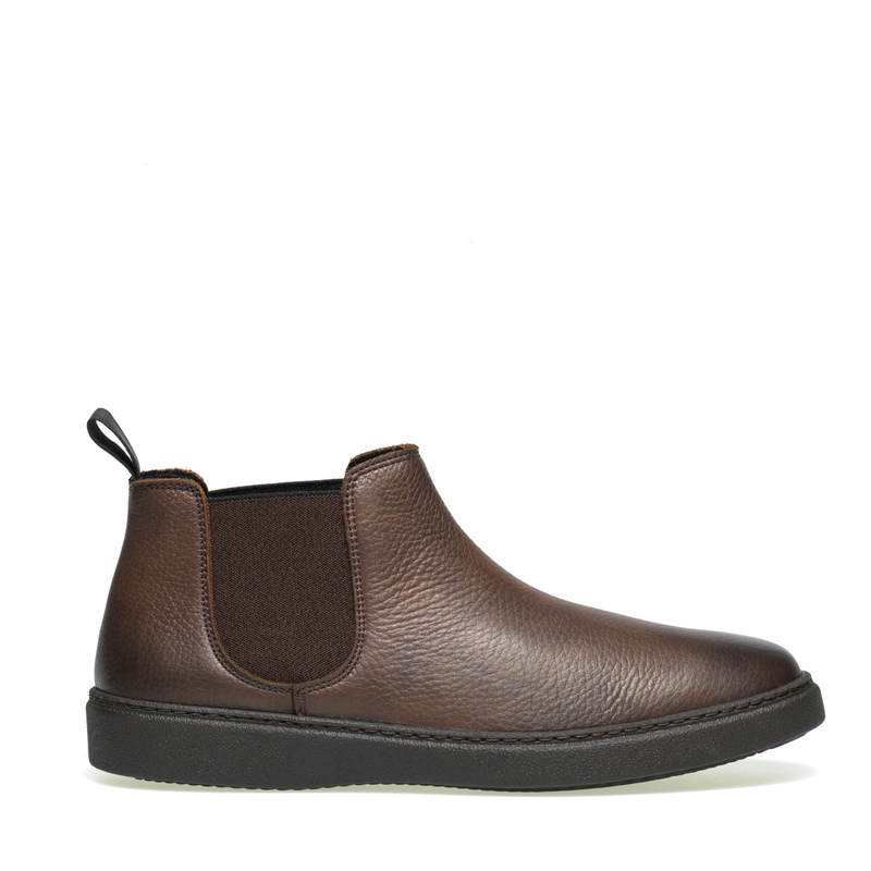 Casual printed leather Chelsea boots - Beatles | Frau Shoes | Official Online Shop