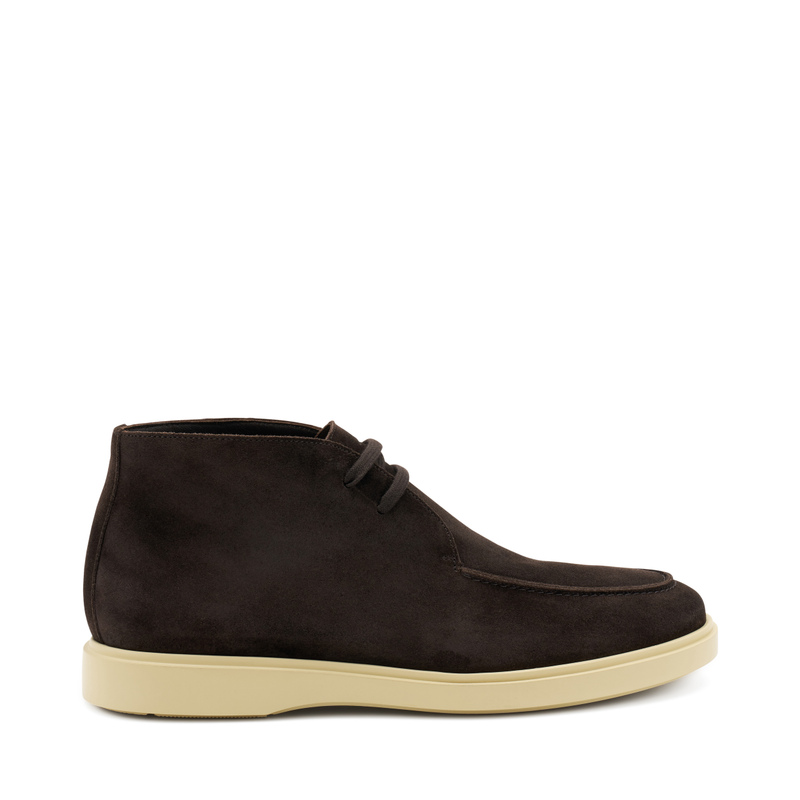 Desert boots with apron toe - Ankle Boots | Frau Shoes | Official Online Shop