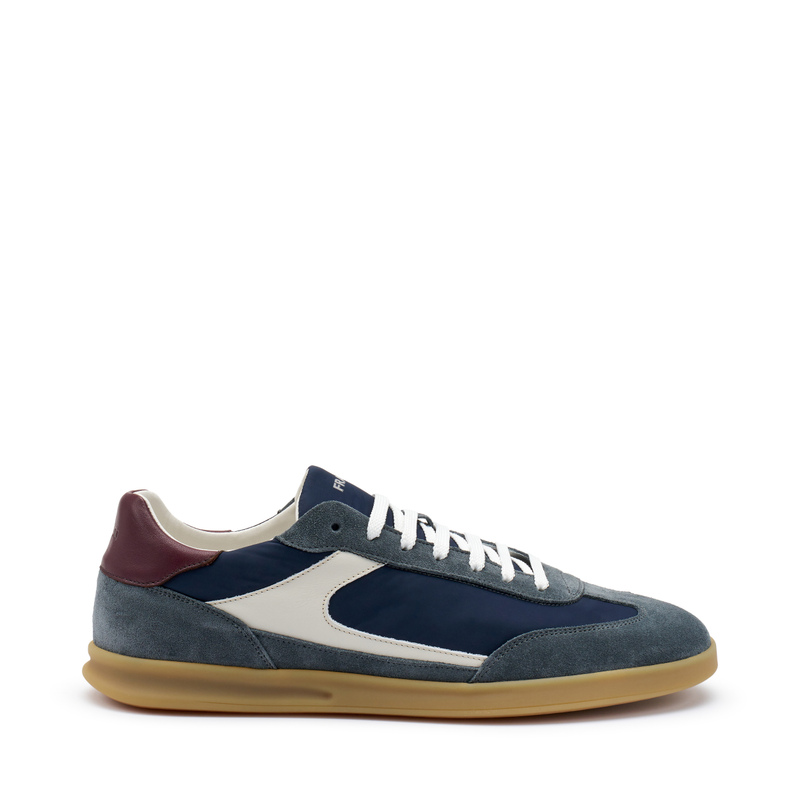 Sneaker aus Veloursleder und Stoff | Frau Shoes | Official Online Shop