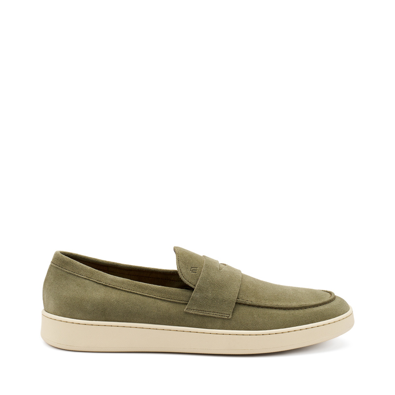 Slip-on in suede - Slip on | Frau Shoes | Official Online Shop