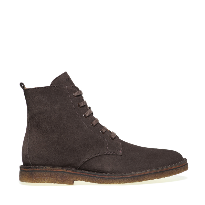 Suede ankle boots with crepe sole - Must-Haves | Frau Shoes | Official Online Shop