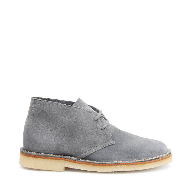 Suede desert boots - Color Block | Frau Shoes | Official Online Shop