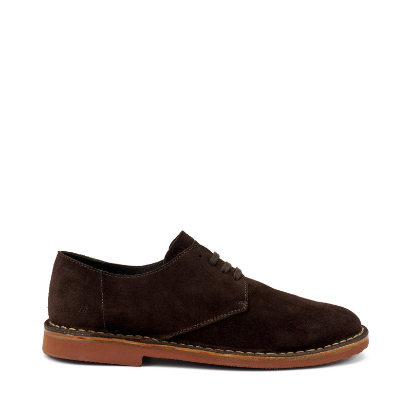 Schnürschuh aus Veloursleder mit EVA-Sohle | Frau Shoes | Official Online Shop
