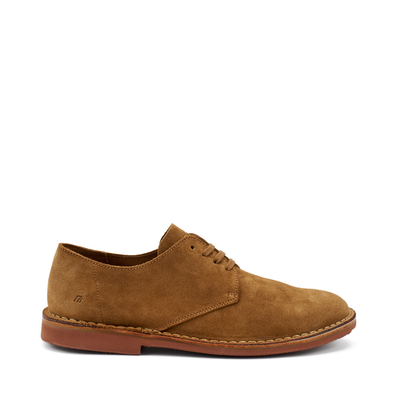 Schnürschuh aus Veloursleder mit EVA-Sohle | Frau Shoes | Official Online Shop