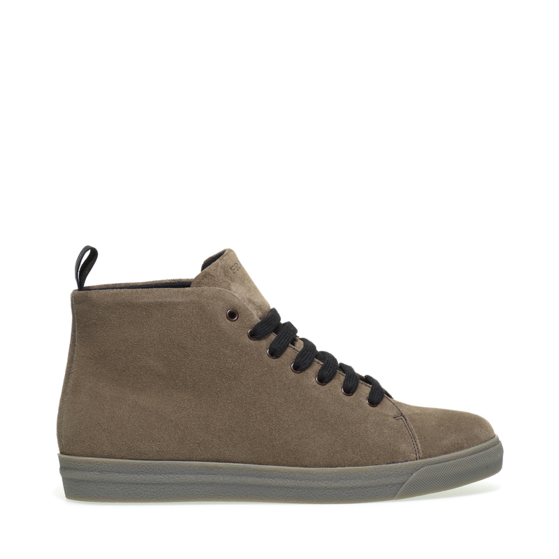 Lace-up ankle boots with eco-sustainable sole - Sneakers | Frau Shoes | Official Online Shop