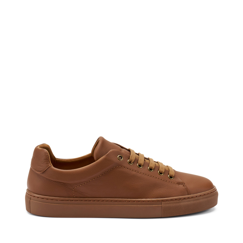 Schnürschuh aus Leder im Color-Blocking | Frau Shoes | Official Online Shop