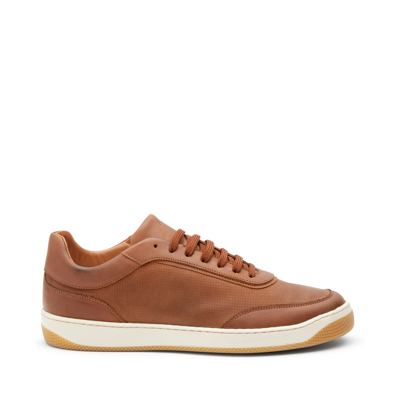 Perforated leather sneakers - Sneakers | Frau Shoes | Official Online Shop