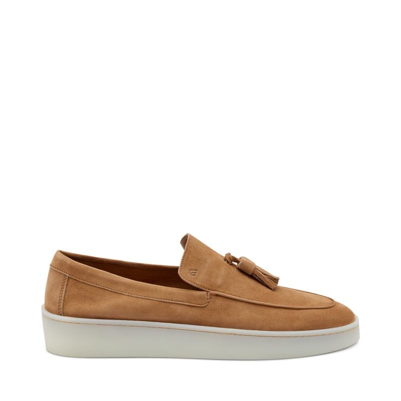 Deconstructed slip-ons with tassel detail - Loafers | Frau Shoes | Official Online Shop