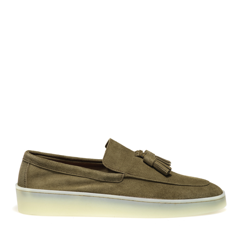FRAU Slip-on in pelle scamosciata glicine 50% - Main Image