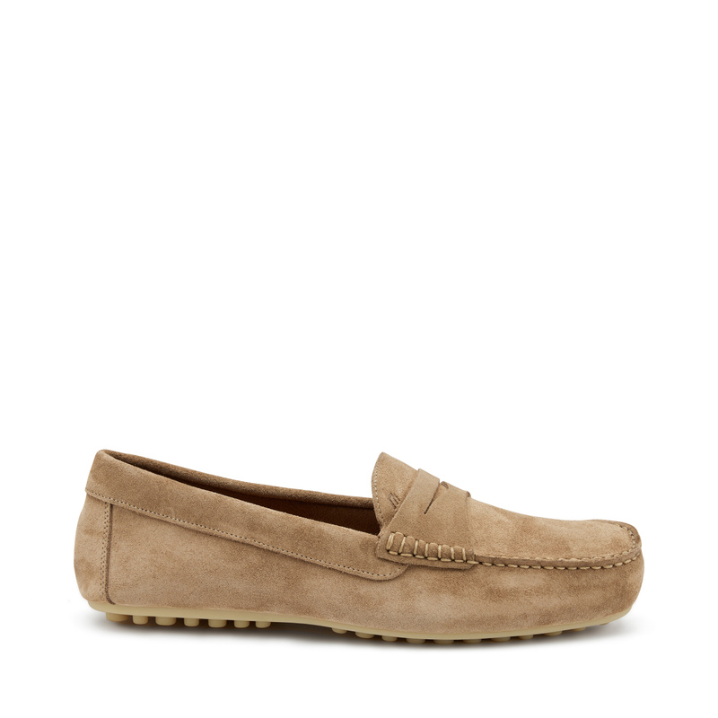 Driving shoes with saddle detailing - Loafers | Frau Shoes | Official Online Shop