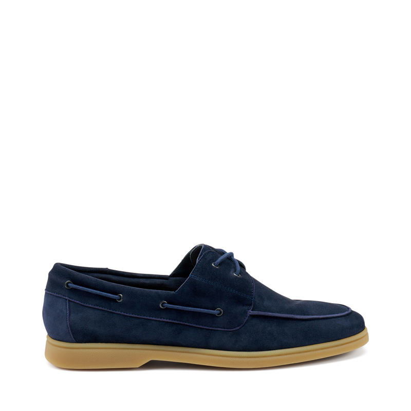 Sail-Mokassin aus Veloursleder | Frau Shoes | Official Online Shop