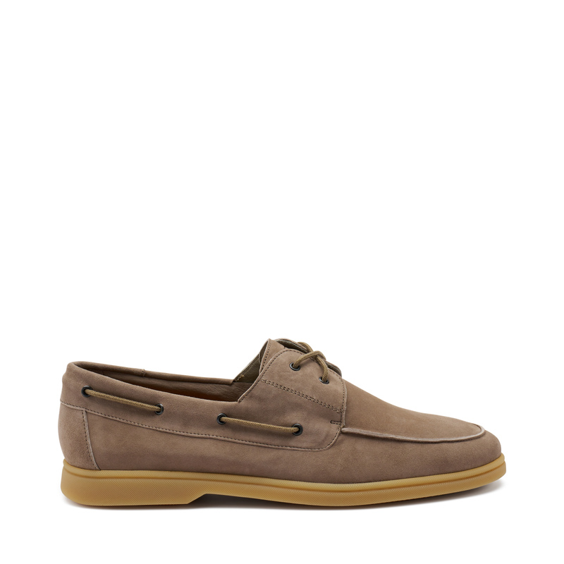 Sail-Mokassin aus Veloursleder | Frau Shoes | Official Online Shop