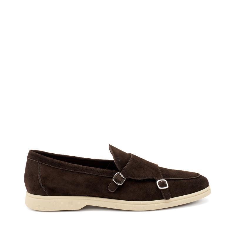 Mokassin mit doppelter Schnalle | Frau Shoes | Official Online Shop