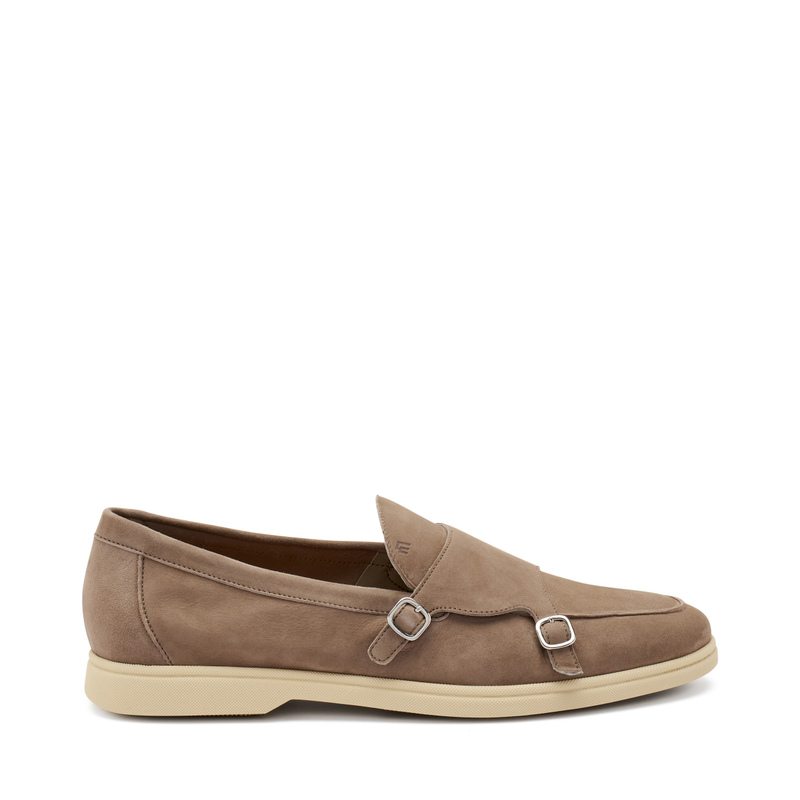 Mokassin mit doppelter Schnalle | Frau Shoes | Official Online Shop