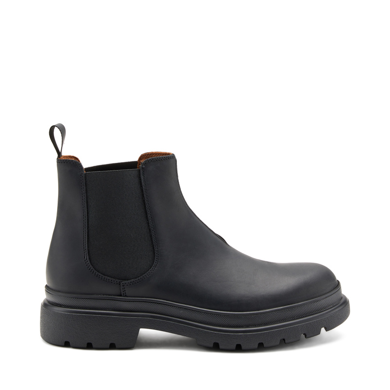 Nubuck Chelsea boots with EVA sole - Combat boots | Frau Shoes | Official Online Shop