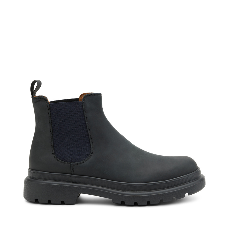 Nubuck Chelsea boots with EVA sole - Combat boots | Frau Shoes | Official Online Shop