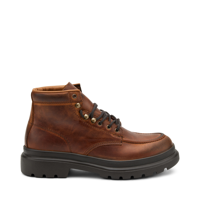 Nubuck boots with EVA sole - Combat boots | Frau Shoes | Official Online Shop