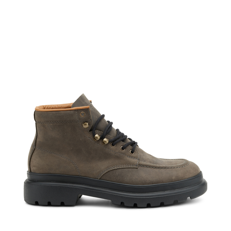 Nubuck boots with EVA sole - Man's Shoes | Frau Shoes | Official Online Shop