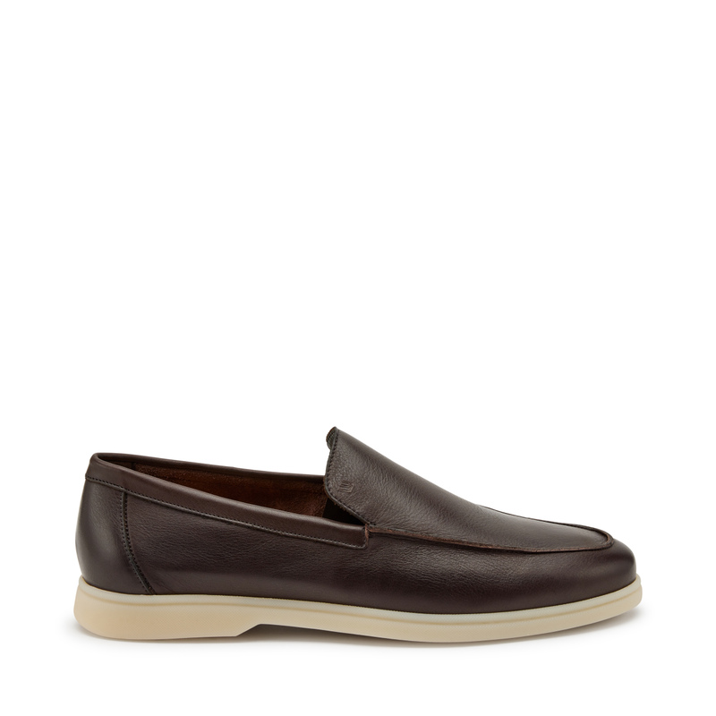 Leather slip-ons - Sporty-chic | Frau Shoes | Official Online Shop