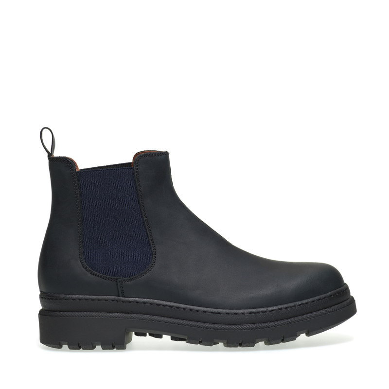 Work Chelsea boots in distressed-effect leather | Frau Shoes | Official Online Shop