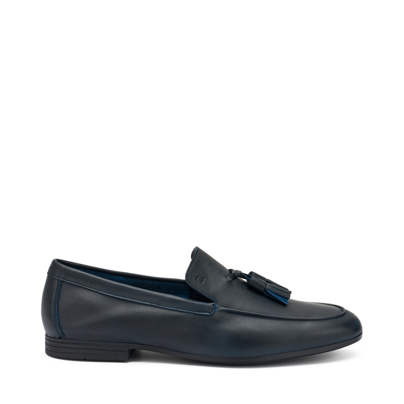 Leder-Mokassin mit Quasten | Frau Shoes | Official Online Shop
