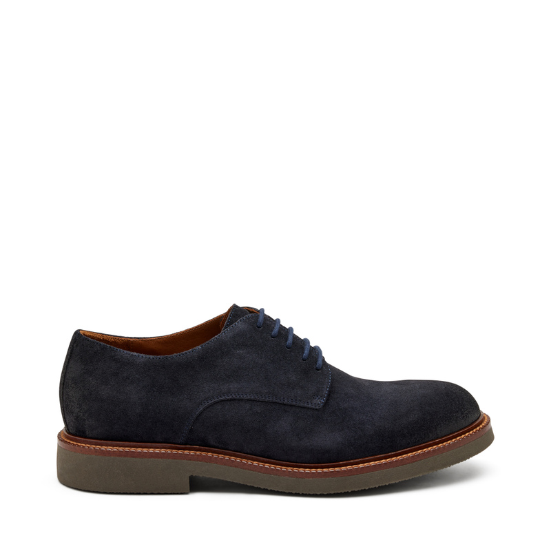 Suede lace-ups with contrasting sole | Frau Shoes | Official Online Shop