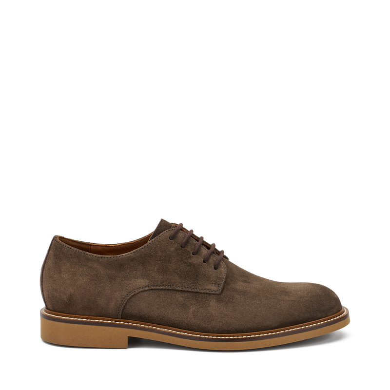 Suede lace-ups with contrasting sole - Nuovi Arrivi | S/S 2025 | Frau Shoes | Official Online Shop