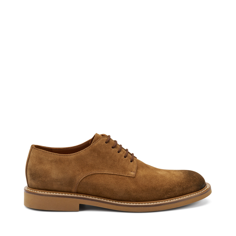 Suede lace-ups with contrasting sole - Nuovi Arrivi | S/S 2025 | Frau Shoes | Official Online Shop
