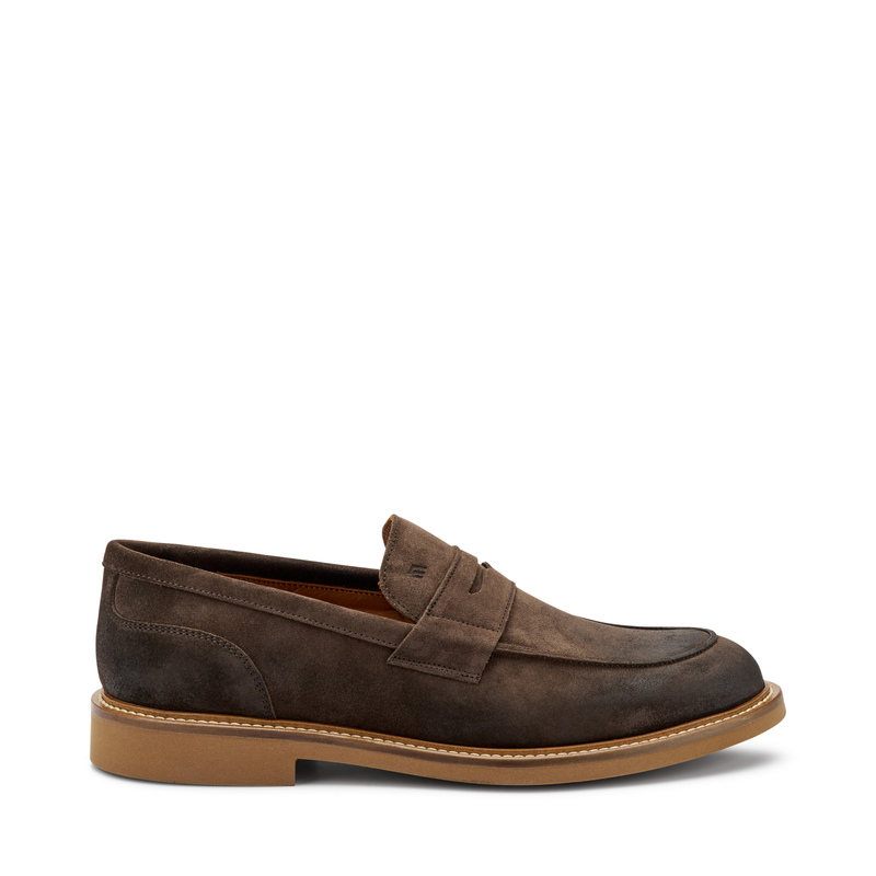 Suede loafers with contrasting sole - Nuovi Arrivi | S/S 2025 | Frau Shoes | Official Online Shop