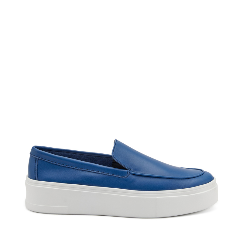 Slip-on casual in pelle - Denim Trend | Frau Shoes | Official Online Shop