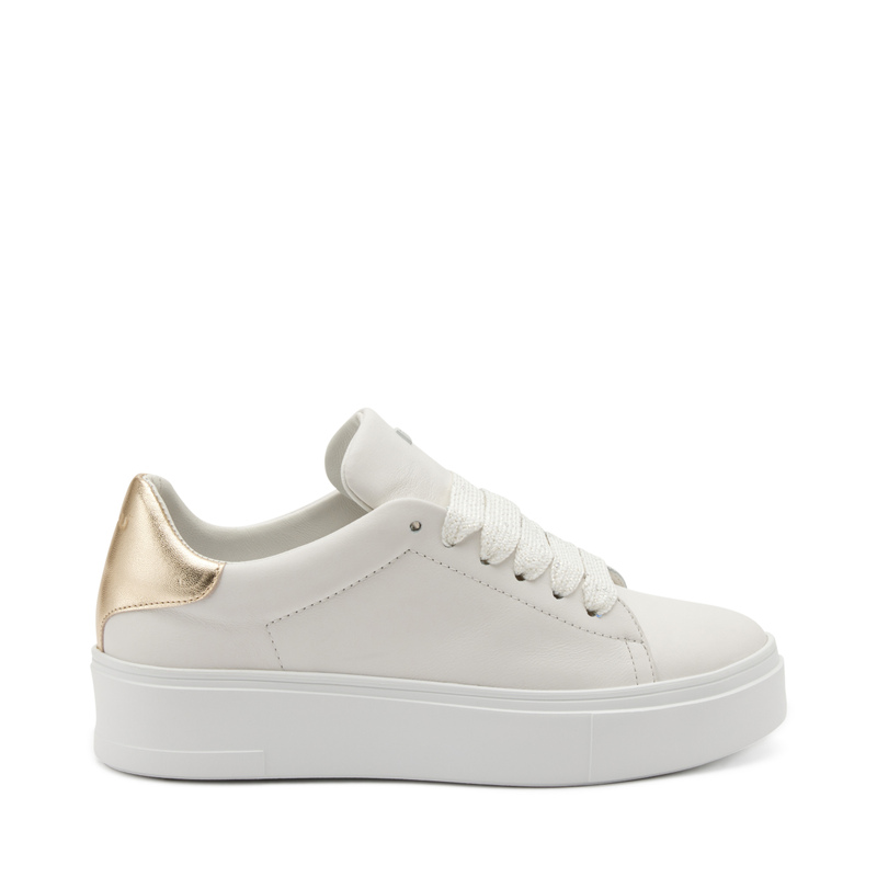 Leather sneakers with bright laces - Sneakers & Slip-on | Frau Shoes | Official Online Shop