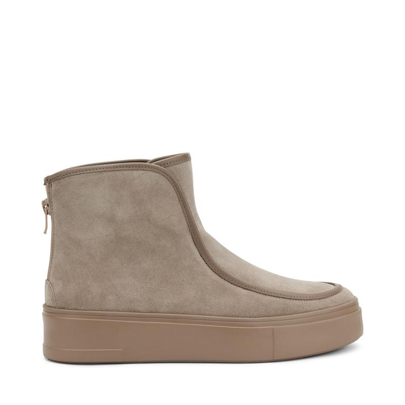 Casual suede ankle boots - Soft Material | Frau Shoes | Official Online Shop