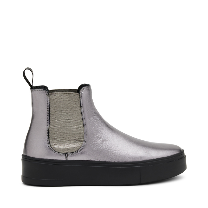 Foiled leather Chelsea boots - Metal Trend | Frau Shoes | Official Online Shop