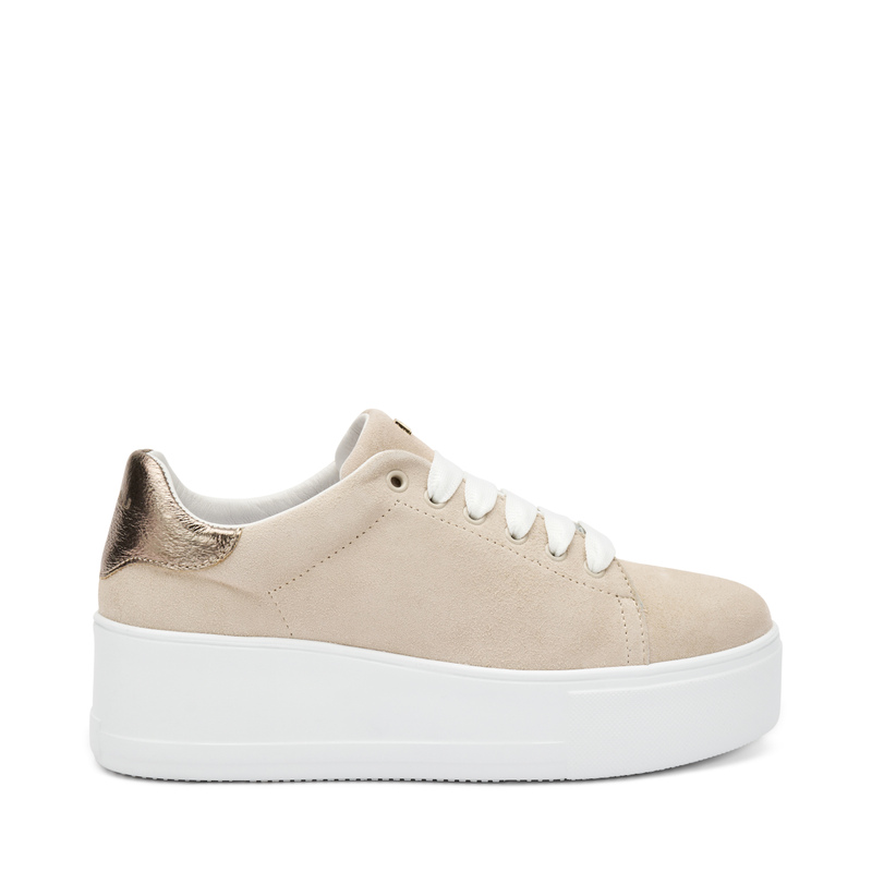 Plateau-Sneaker aus Veloursleder | Frau Shoes | Official Online Shop