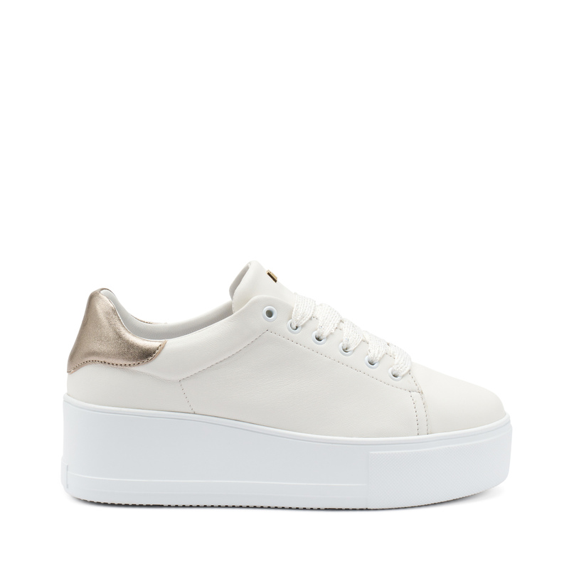 Plateau-Sneaker aus Leder | Frau Shoes | Official Online Shop