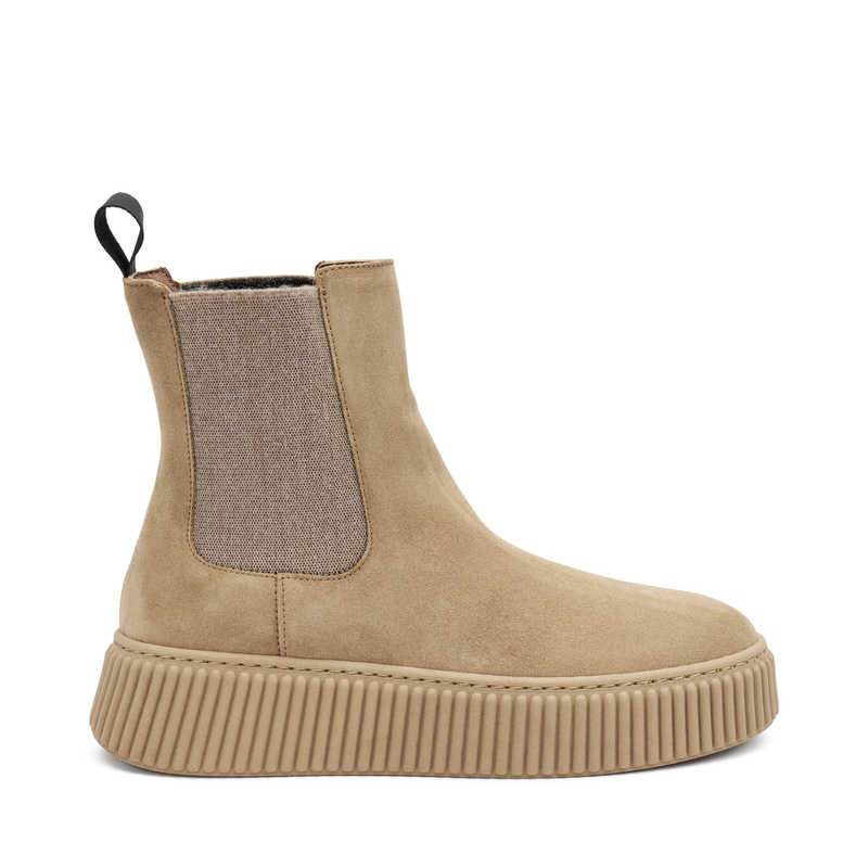Beatles in pelle scamosciata suola scanalata | Frau Shoes | Official Online Shop