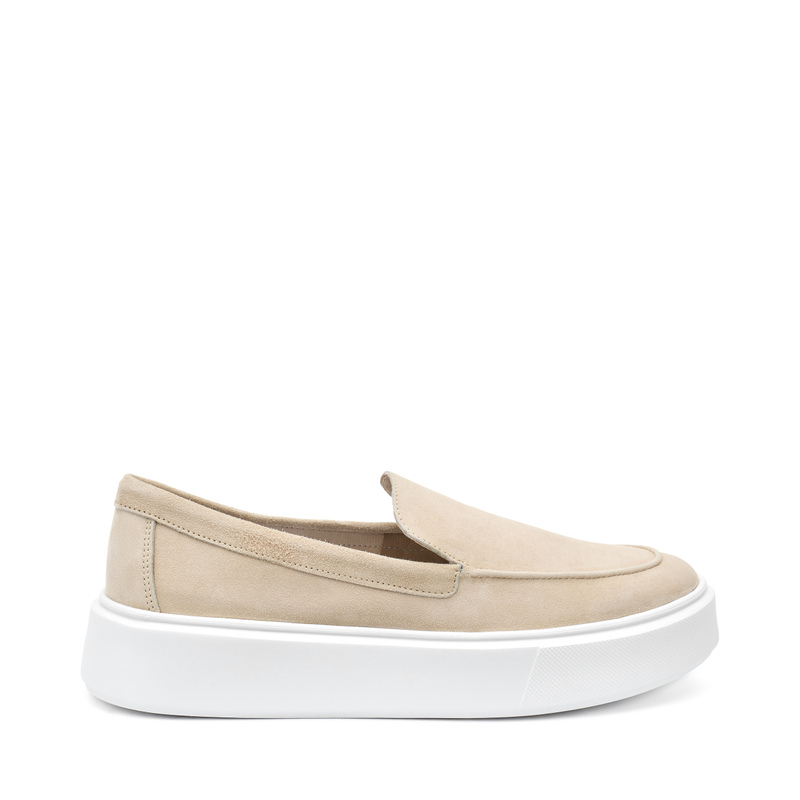 Simple suede slip-ons | Frau Shoes | Official Online Shop