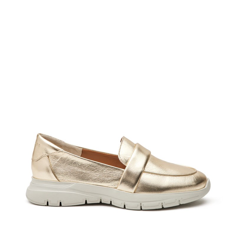 Slip-on extalight in pelle laminata con traversina | Frau Shoes | Official Online Shop
