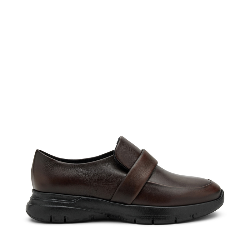 Sporty leather slip-ons | Frau Shoes | Official Online Shop