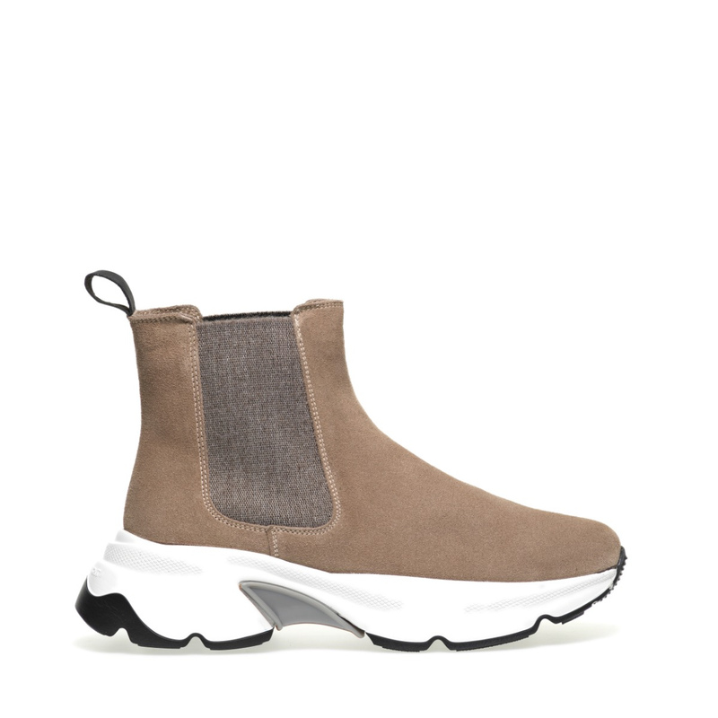 Sporty-casual suede Chelsea boots - Sneakers | Frau Shoes | Official Online Shop