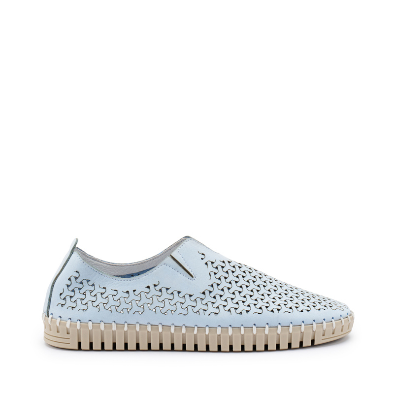 Slip-On aus gelasertem Nubukleder | Frau Shoes | Official Online Shop