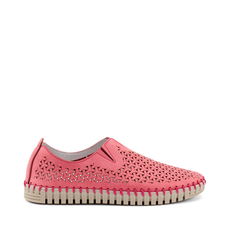 Slip-On aus gelasertem Nubukleder | Frau Shoes | Official Online Shop