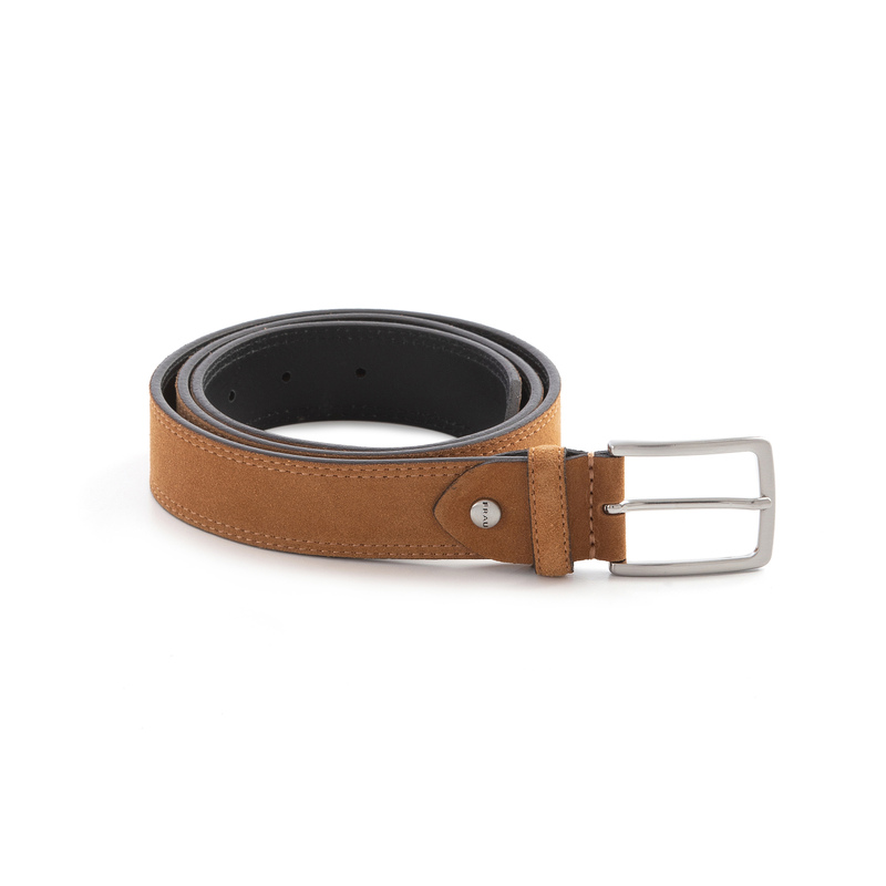 Suede belt with double stitching - Belts | Frau Shoes | Official Online Shop