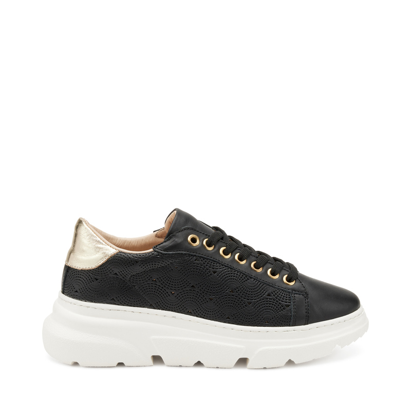 Perforated leather sneakers - Sneakers & Slip-on | Frau Shoes | Official Online Shop